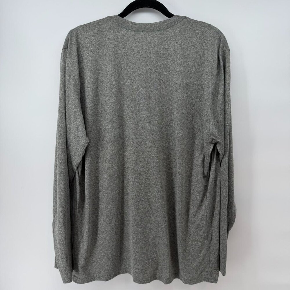 Nike Dri-FIT Men’s 2XL Long Sleeve Barrington Broncos Track & Field Gray NWT - Picture 3 of 3